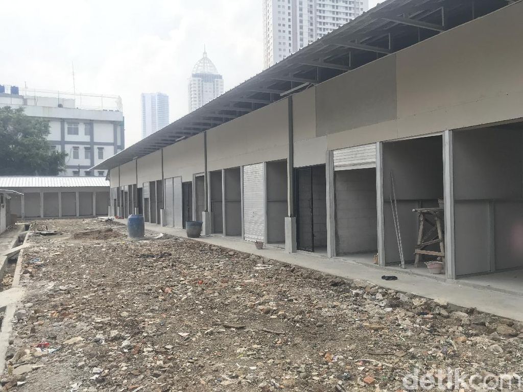 Pembangunan Pasar Kambing Tanah Abang yang Dulu Terbakar Belum Kelar Juga Pembangunan Pasar Kambing Tanah Abang yang Dulu Terbakar Belum Kelar Juga