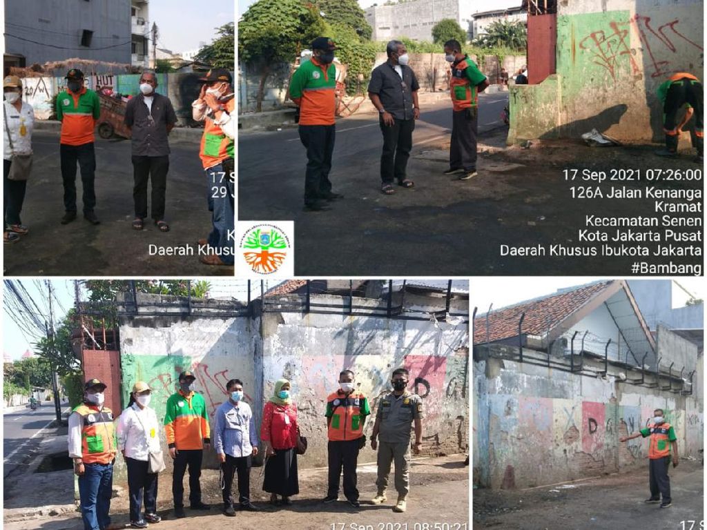 Respons Warga, Pemkot Jakpus Bersihkan Jalanan Kramat dari Sampah Respons Warga, Pemkot Jakpus Bersihkan Jalanan Kramat dari Sampah