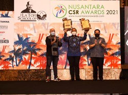 Pertamina Raih Penghargaan Nusantara CSR Award