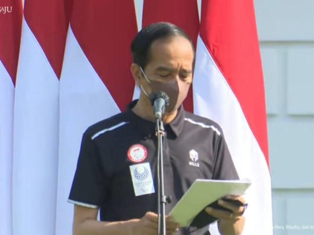 Pesan Jokowi ke Atlet Paralimpiade Indonesia: Jangan Lalai!