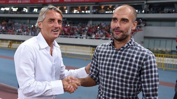 Roberto Mancini, Pep Guardiola