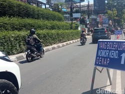 Penerapan Ganjil Genap juga Berlaku di Ledeng Arah Lembang