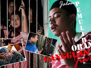 Potret Jalan Pemulihan Orang Gangguan Jiwa