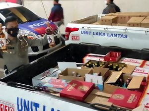 Polres Sukabumi Kota Bongkar Bisnis Miras di Kawasan Perumahan