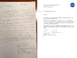 Viral Siswa Kelas 4 SD Lamar Kerja di NASA, Diterima Nggak Ya?