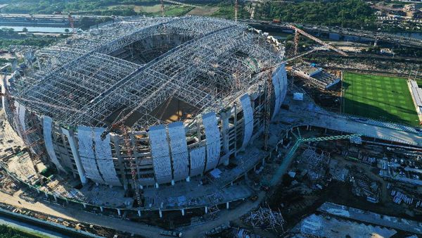 Wajah Terkini Old Trafford Jakarta yang Digeber Anies