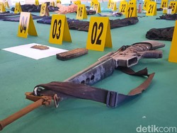 Ali Kalora Ditembak Mati, Barbuk Senpi-Sajam Diamankan