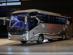Resmi! Bus Single Glass Terbaru Laksana Dirilis, Namanya Legacy SR2 Panorama