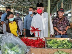 Ketua DPD Minta Vaksinasi Pedagang Pasar Tradisional Diprioritaskan
