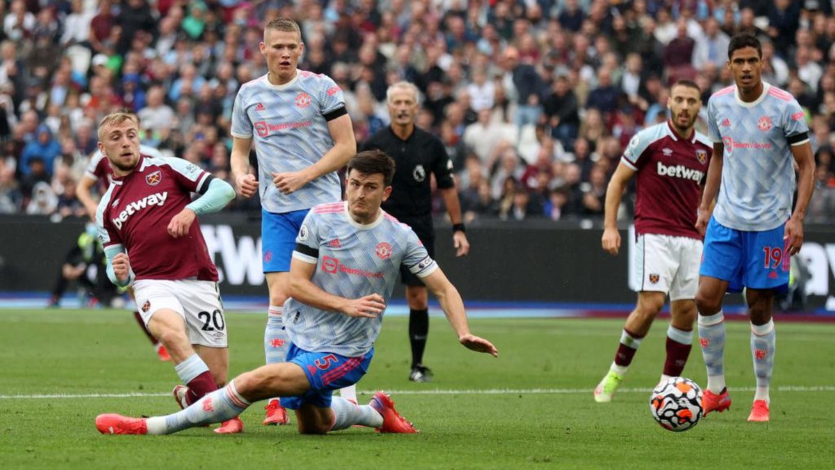 West Ham vs Manchester United imbang 1-1 di babak pertama (Foto: Getty Images/Julian Finney)
