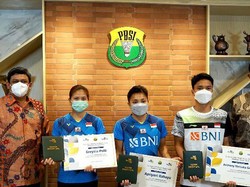 Atlet Bulu Tangkis Peraih Medali Olimpiade Dapat Polis Asuransi Rp 3 M