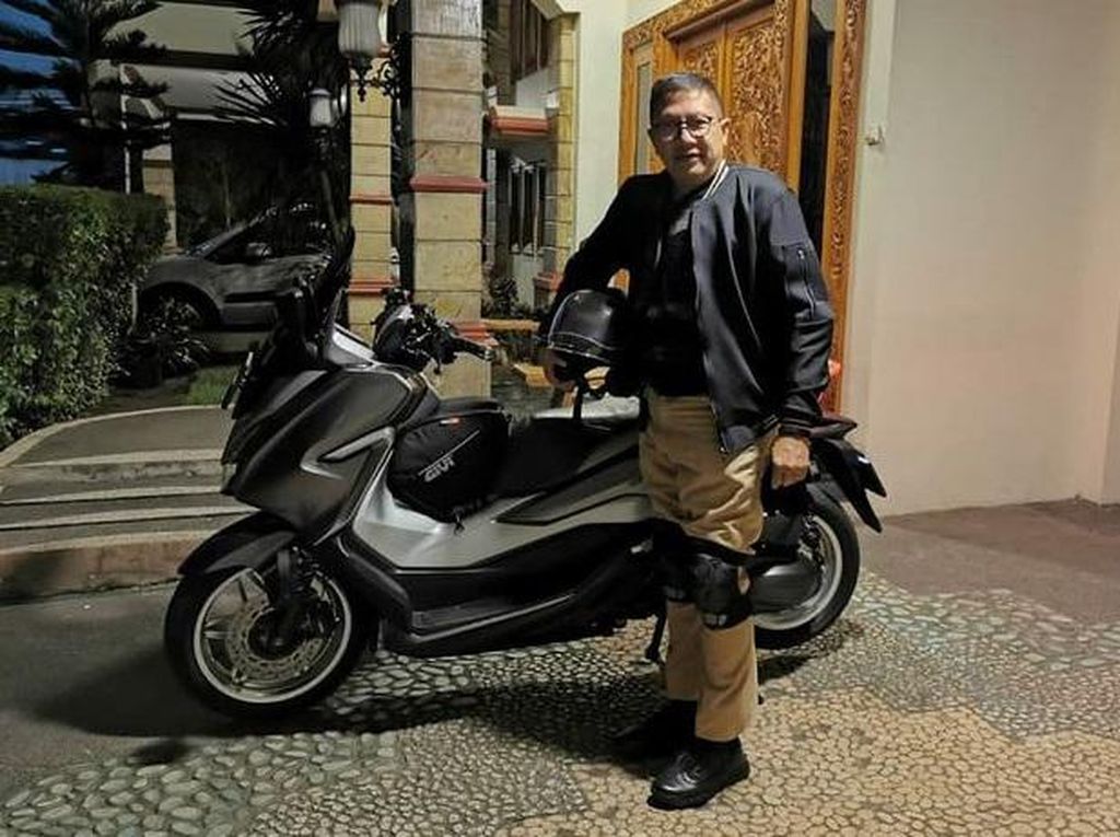 Eks Menteri Agama Lukman Touring 3.400 Km Pakai Skutik 250 cc Termahal di RI