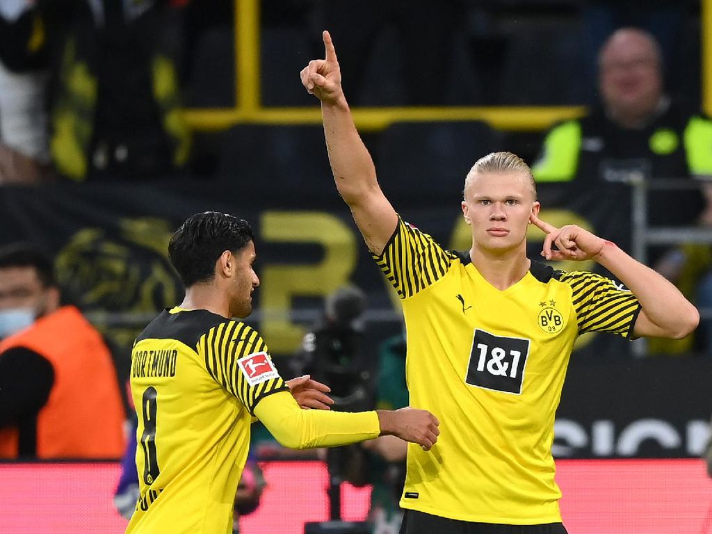Dortmund Vs Union Berlin: Haaland Brace, Die Borussen Menang 4-2