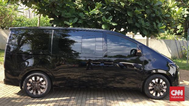 HYUNDAI STARIA. CNN Indonesia/Rayhand Purnama
