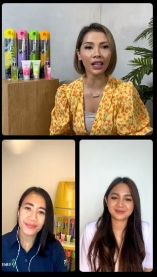 Instagram Live Haibundacom dengan topik ‘Merdeka dari Nyamuk’.
