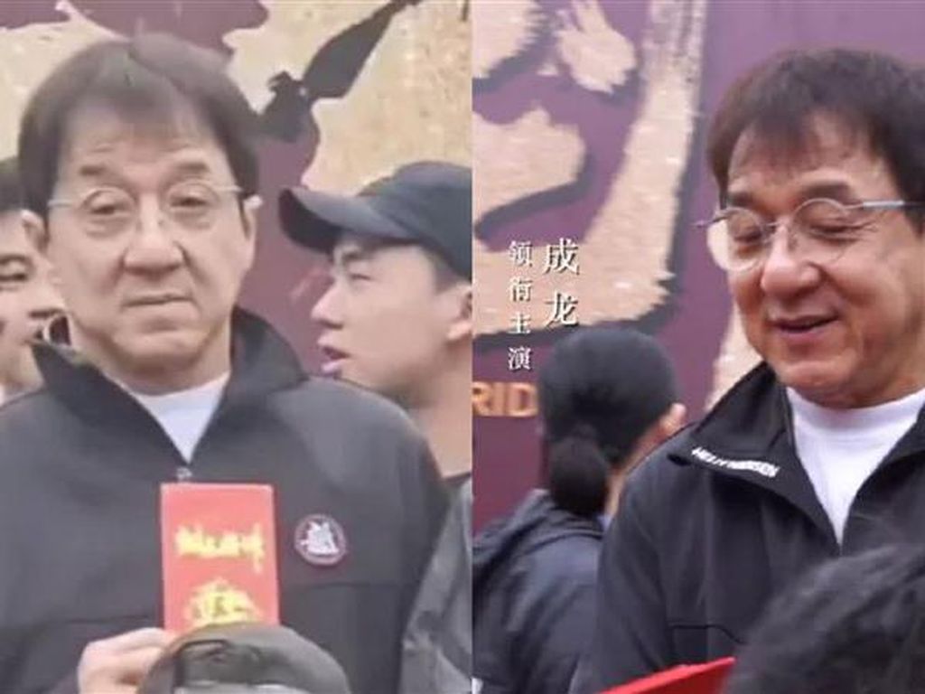 Viral Penampilan Jackie Chan Menua, Nyaris Tak Bisa Jalan