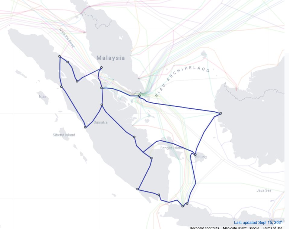 Kabel Bawah Laut Telkom Jasuka
