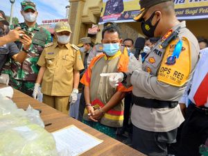 Polisi Tangkap Pria yang Tinggalkan 34 Kg Sabu di Jalanan Asahan
