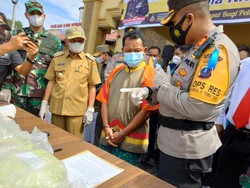 Polisi Tangkap Pria yang Tinggalkan 34 Kg Sabu di Jalanan Asahan