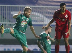 Pemain Asing PSS Persembahkan Gol untuk Sang Istri