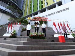 Rusun Pasar Rumput yang Dipuji Jokowi: Dibangun Pusat-Dihibahkan ke DKI