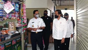 Duet Jokowi-Anies Resmikan dan Blusukan di Rusun Pasar Rumput