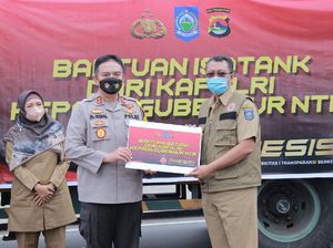 Pemprov NTB Terima Bantuan 20 Ton Oksigen dari Kapolri Pemprov NTB Terima Bantuan 20 Ton Oksigen dari Kapolri