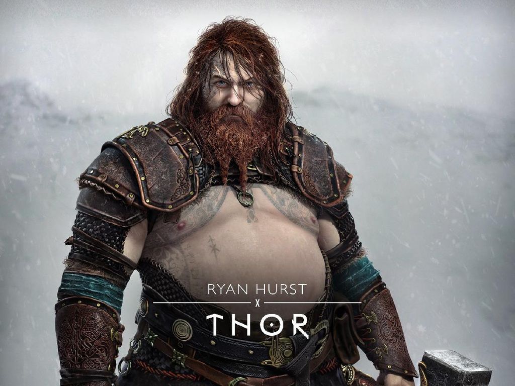 Wujud Thor God of War Ragnarok Mengagetkan Banyak Fans