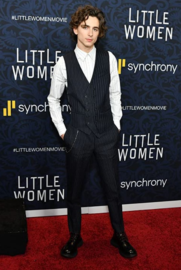 Timmy at the Little Women premiere