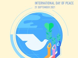 Twibbon Hari Perdamaian Internasional 2021, Cocok Diunggah di Media Sosial