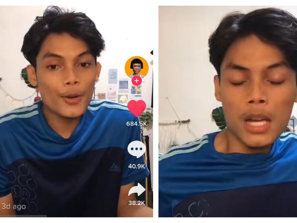 Viral Video Pria Nyanyi Balonku Ada Lima, Dor-nya Bikin Ngakak