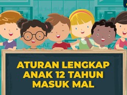 Aturan Lengkap Anak 12 Tahun Masuk Mal