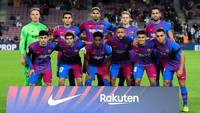 Lima laga awal Xavi adalah mengantarkan Barcelona menghadapi Espanyol, Benfica (Liga Champions), Villarreal, Real Betis, dan Bayern Munich (Liga Champions) (Getty Images/David Ramos)