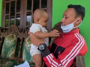 Dear Pak Ganjar, Pasutri Ini Butuh Biaya Operasi Anak yang Idap Jantung Bocor