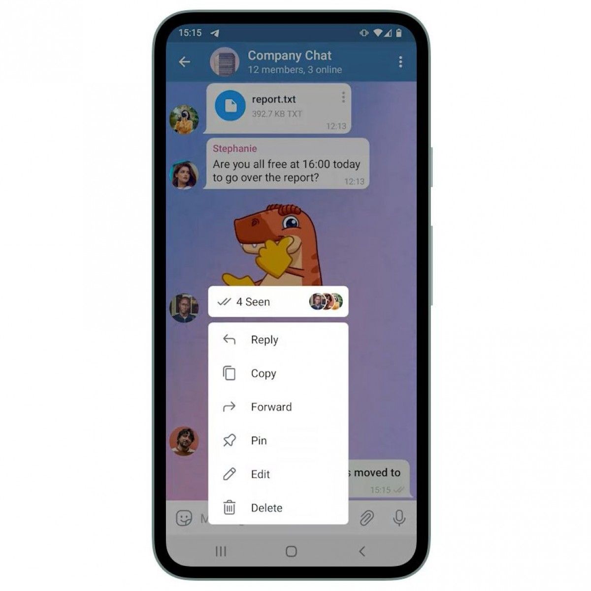 Fitur baru di Telegram