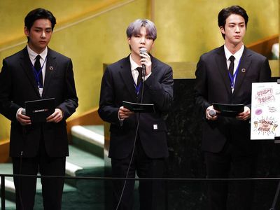 Aksi BTS Pidato Soal Vaksin di Markas PBB