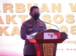 Panglima-Kapolri Tinjau Serbuan Vaksinasi Akabri 98, Lempar Pesan Sinergi