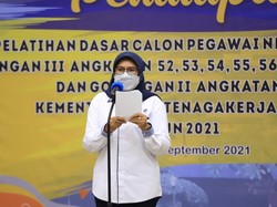 Pesan Sekjen Kemnaker ke CPNS: Jadilah PNS yang Profesional