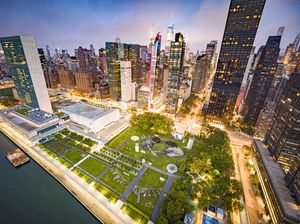 Keren! Ada Mural Raksasa di Markas Besar PBB