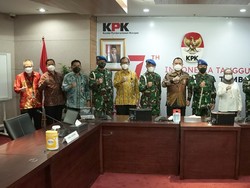 KPK Bertemu Puspom TNI, Bahas Kerja Sama Penyidikan Kasus Korupsi