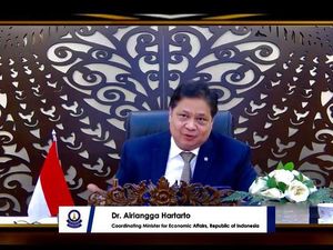 Sukses Pulihkan Ekonomi, Airlangga Raih Priyadarshni Academy Awards