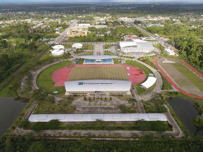 Mimika Sports Complex yang Dibangun Freeport untuk Dukung PON Papua