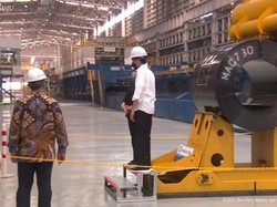 Resmikan Pabrik Baja Canggih di Cilegon, Jokowi: Cuma Ada 2 di Dunia!