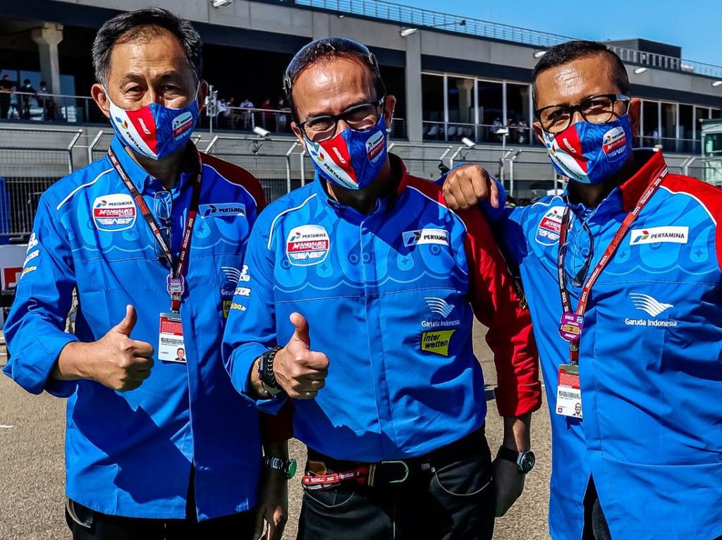 Pertamina Mandalika SAG Bidik Podium Pertama di Sisa Moto2 2021 Pertamina Mandalika SAG Bidik Podium Pertama di Sisa Moto2 2021