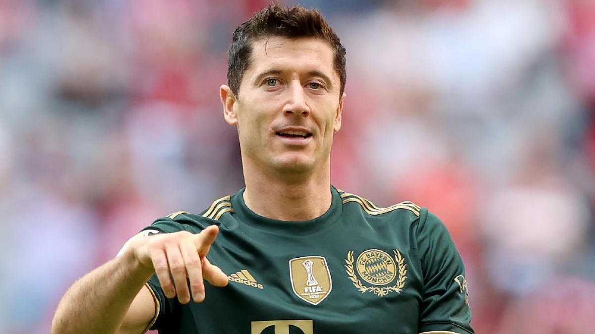 Striker Bayern Munich, Robert Lewandowski. (Foto: Alexander Hassenstein/Getty Images)