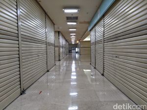 Penampakan Sepinya ITC Kuningan Dihantam Pandemi Penampakan Sepinya ITC Kuningan Dihantam Pandemi
