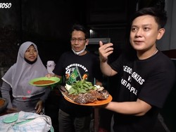 Bawa Ikan Louhan Rp 10 Juta, Bobon Santoso Minta Dibuatkan Pecel Louhan!