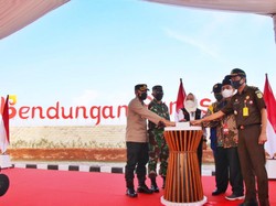Bendungan Gongseng Bojonegoro Mulai Tahap Pengisian Air