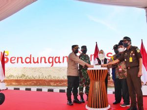 Bendungan Gongseng Bojonegoro Mulai Tahap Pengisian Air Bendungan Gongseng Bojonegoro Mulai Tahap Pengisian Air