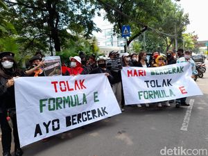 Jakarta Bergerak Sebut Ada Kekerasan Aparat di Aksi Tolak Formula E